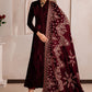 EMBROIDERED VELVET SHAWL VS-69