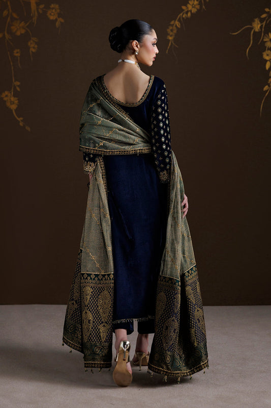 EMBROIDERED VELVET UF-4551