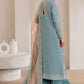 EMBROIDERED RAW SILK UR-7013