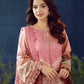 AJUBEP-07 Printed Embroidered Cambric Unstitched 3 Pcs