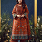 AJUBEP-04 Printed Embroidered Cambric Unstitched 3 Pcs