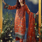 AJUBEP-04 Printed Embroidered Cambric Unstitched 3 Pcs