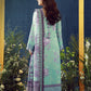 AJUBEP-09 Printed Embroidered Cambric Unstitched 3 Pcs