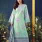 AJUBEP-09 Printed Embroidered Cambric Unstitched 3 Pcs