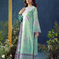 AJUBEP-09 Printed Embroidered Cambric Unstitched 3 Pcs