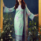 AJUBEP-09 Printed Embroidered Cambric Unstitched 3 Pcs