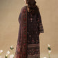 AJUBEP-06 Printed Embroidered Cambric Unstitched 3 Pcs
