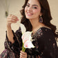 AJUBEP-06 Printed Embroidered Cambric Unstitched 3 Pcs