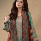 AJUBEP-05 Printed Embroidered Cambric Unstitched 3 Pcs