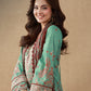 AJUBEP-05 Printed Embroidered Cambric Unstitched 3 Pcs