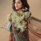 AJUBEP-05 Printed Embroidered Cambric Unstitched 3 Pcs