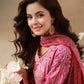 AJUBEP-02 Printed Embroidered Cambric Unstitched 3 Pcs
