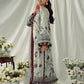AJUBEP-03 Printed Embroidered Cambric Unstitched 3 Pcs