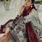 AJUBEP-03 Printed Embroidered Cambric Unstitched 3 Pcs