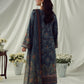 AJUBEP-01 Printed Embroidered Cambric Unstitched 3 Pcs