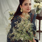 AJUBEP-01 Printed Embroidered Cambric Unstitched 3 Pcs