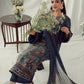 AJUBEP-01 Printed Embroidered Cambric Unstitched 3 Pcs