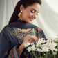 AJUBEP-01 Printed Embroidered Cambric Unstitched 3 Pcs