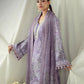 AJUBEP-08 Printed Embroidered Cambric Unstitched 3 Pcs