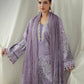 AJUBEP-08 Printed Embroidered Cambric Unstitched 3 Pcs