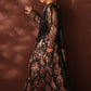 EMBROIDERED CHIFFON SF-4488