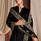 EMBROIDERED VELVET SHAWL VS-71