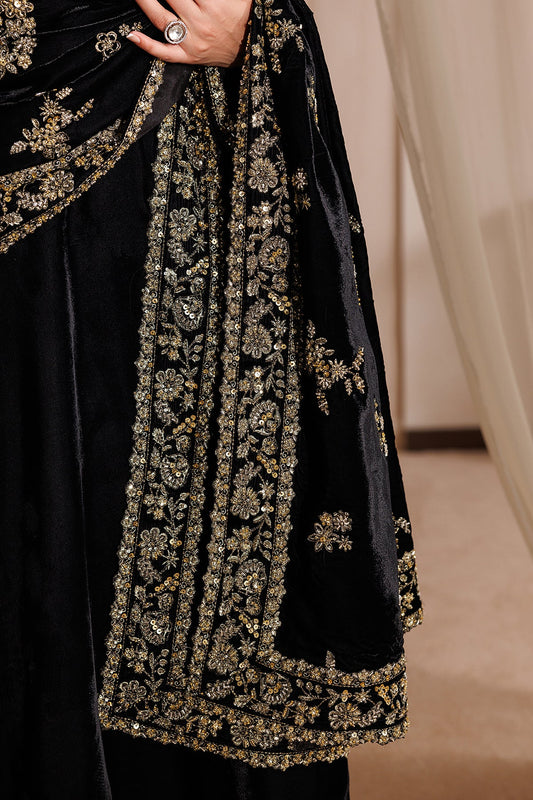 EMBROIDERED VELVET SHAWL VS-71