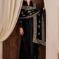 EMBROIDERED VELVET SHAWL VS-71