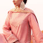 3-PC Embroidered Raw-Silk Suit CMA-5-142