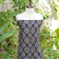 Organic Dye Hand Block Printed Ajrak Black Badam – Unstitched Lawn Two-Piece (Shirt & Dupatta)