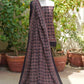 Ajrak Black Design Dress Floranza Two-Piece – Organic Dye Hand Block Printed Lawn Shirt & Dupatta