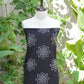 Organic Dye Ajrak Black Starry Lawn Suit – Hand Block Printed Unstitched Two-Piece (Shirt & Dupatta) | Ajrak Design Dress
