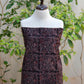 Ajrak Design Dress Black Floral Bel – Lawn Shirt & Dopatta Set
