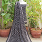 Organic Dye Hand Block Printed Ajrak Design Dress Black Mountain Butta – Unstitched Lawn Two-Piece (Shirt & Dupatta)