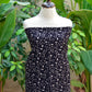 Ajrak Design Dress Black Panthera Pardus – Organic Dye Hand Block Printed Two-Piece (Lawn)