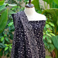 Ajrak Design Dress Black Panthera Pardus – Organic Dye Hand Block Printed Two-Piece (Lawn)