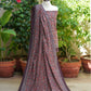 Ajrak Design Dress Floral Bel Two Tone – Natural Dye Hand Block Printed Lawn Two-Piece