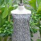Ajrak Design Dress – Grey Floral Print, Organic Dye Lawn (Unstitched Two Piece)
