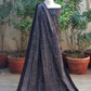 Ajrak Design Dress Chunri Black (Lawn) – Luxury Organic Dye Hand Block Printed Two-Piece