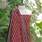 Organic Dye Hand Block Printed Ajrak Mountain Buta Two-Piece – Lawn (Shirt & Dupatta)
