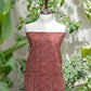Ajrak Floral Bel Red & Black – Organic Dye Hand Block Printed Unstitched Cotton Two-Piece Set (Shirt & Dupatta)