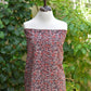 Ajrak Design Dress Floral Bel Two Tone – Natural Dye Hand Block Printed Lawn Two-Piece