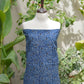 Ajrak Indigo Chinar Leaf – Organic Dye Hand Block Printed Two‑Piece (Lawn)