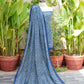 Ajrak Moroccan Indigo Two-Piece Lawn Set – Organic Dye Block Print