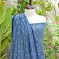 Ajrak Moroccan Indigo Two-Piece Lawn Set – Organic Dye Block Print
