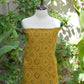 Ajrak Mustard Badam – Organic Dye Hand Block Printed Lawn Two-Piece (Shirt & Dupatta) | Ajrak Design Dress