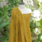 Ajrak Mustard Badam – Organic Dye Hand Block Printed Lawn Two-Piece (Shirt & Dupatta) | Ajrak Design Dress