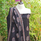 Organic Dye Hand Block Printed Ajrak Black Base Two Tone Anbi Two-Piece Suit – Lawn Shirt & Dupatta | Ajrak Design Dress