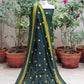 Ajrak Design Dress Anahata Green – Organic Dye Hand Block Printed Two-Piece (Lawn)