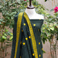 Ajrak Design Dress Anahata Green – Organic Dye Hand Block Printed Two-Piece (Lawn)